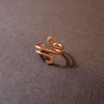 Hand Hammered Copper Ear Cu..