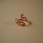 Hand Hammered Copper Ear Cu..