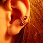 Set of 3 ear cuffs, antique..