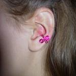 Set of 4 Colorful Ear Cuffs..