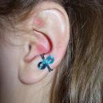 Set of 4 Colorful Ear Cuffs..