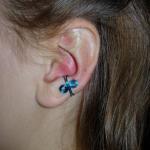 Set of 4 Colorful Ear Cuffs..