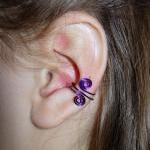 Set of 4 Colorful Ear Cuffs..