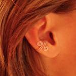 Set of 3 Pale Pink Ear Cuff..