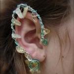 Elf Ear Cuffs with Genuine ..