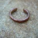 Copper Ear Cuff, Hand Hamme..