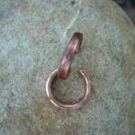 Copper Ear Cuff, Hand Hamme..