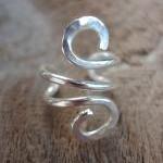 Hand Hammered Silver Filled..