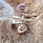 Hand Hammered Silver Filled..