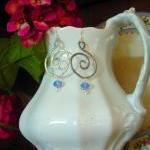 Hand Hammered Bold Earrings..